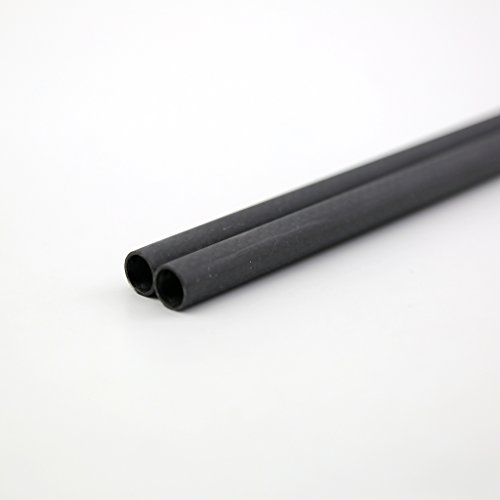 SHINA 3K Roll umotan 10 mm cijevi od karbonskih vlakana 6 mm x 10 mm x 500 mm mat za RC Quad