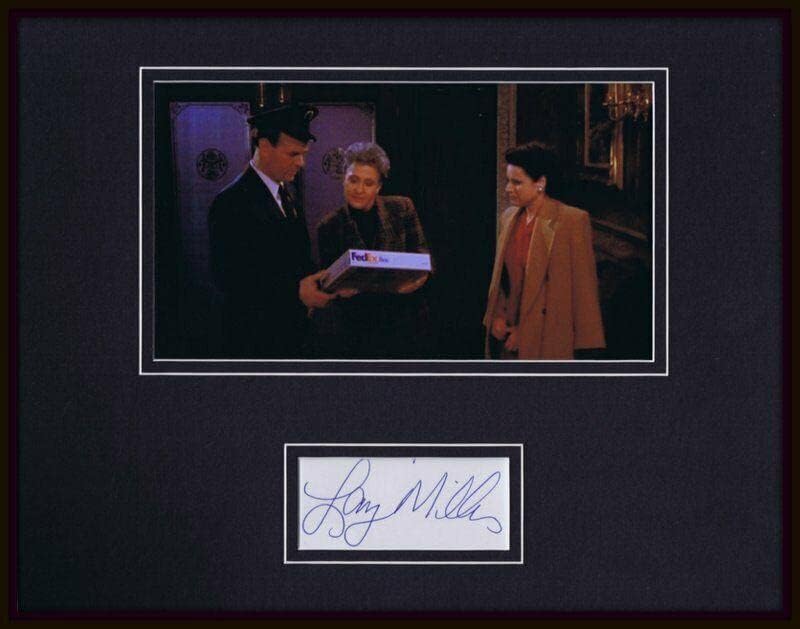 Larry Miller potpisao je uokviren 11x14 prikaz fotografija JSA Seinfeld Doorman - Autografirane NBA fotografije