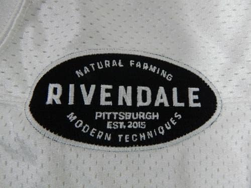 2018 Pittsburgh Steelers 6 Igra izdana bijeli nogometni dres 854 - Nepotpisana NFL igra korištena dresova