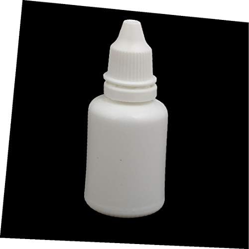 X-DREE 20ML PE plastična kapljica Dropper Spremnik za odbacivanje boca bijela 2pcs (20 ml PE plastične kapljice kapljice za odbacivanje