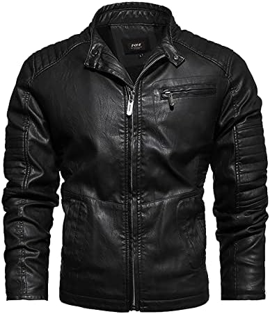 Trendi zimski kaput muškarci Poslovna tunika Dugi rukavi čvrsti udobni kaputi revera s džepovima FIL Debeli kaput MEN3