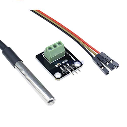 Komplet modula osjetnika temperature od 100 cm Vodootporni digitalni senzorski kabel od 100 cm, adapter za priključke senzora od nehrđajućeg