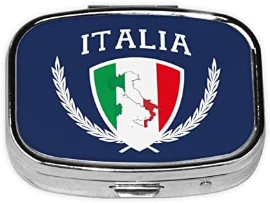 Italia Italija talijanska zastava kvadratna mini tableta kutija Prijateljska prijenosna kompaktna kompaktna tableta s ogledalom