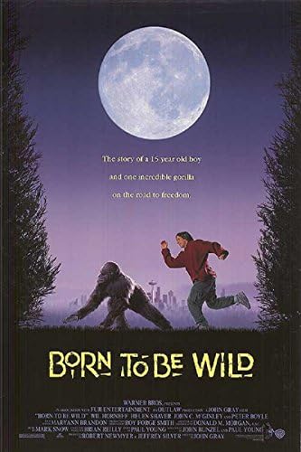 Rođen da bude Wild 1995 D/s Rolled Movie Plakat 27x40