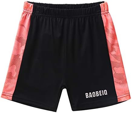 Tiaobug Kids Boys Girls Atletic Sports kratke kratke hlače vlage Wicking Performance Cool Soccer Basketball Mamuflage Shorts