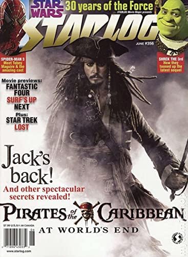 356___; strip / časopis Pirati Johnnie Depp
