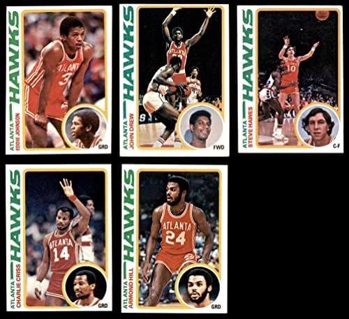 1978-79 Topps Atlanta Hawks Team Set Atlanta Hawks VG/EX+ Hawks