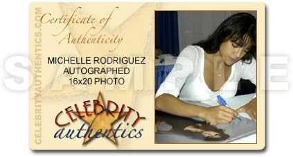Michelle Rodriguez Autografirani 16x20 brza i bijesna promo fotografija