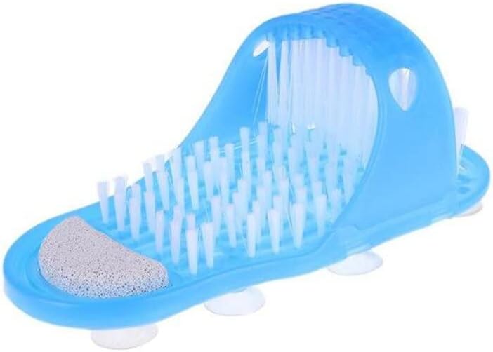 Weershun plastična kupka za tuširanje nogu masaža papučice za kupanje cipele četkica kamena kamena piling za noga