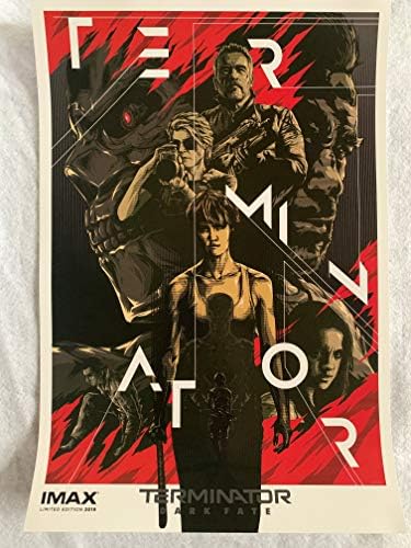 Terminator Dark Fate - 13 X19 originalni promotivni plakat IMAX Limited Edition 2019
