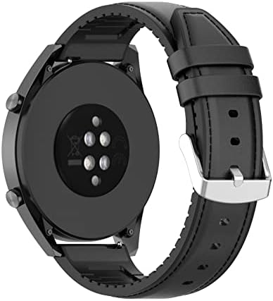 Babyvalley kožni traci kompatibilni s Huawei Watch GT3 Pro/GT3 46 mm/GT Runner/Watch 3 Pro/Watch 3 Nagrada za zamjenu narukvice za