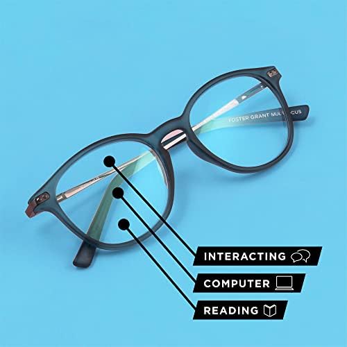Foster Grant ženski Tierney MultiFocus naočale za čitanje Cat-Eye