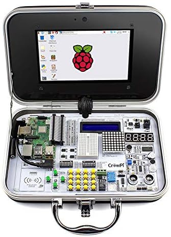 Elecrow Crowpi Raspberry Pi 4 3 B 3B+ 4B+ Kit Raspberry Pi Programirani komplet za učenje sa senzorima - Napredna verzija