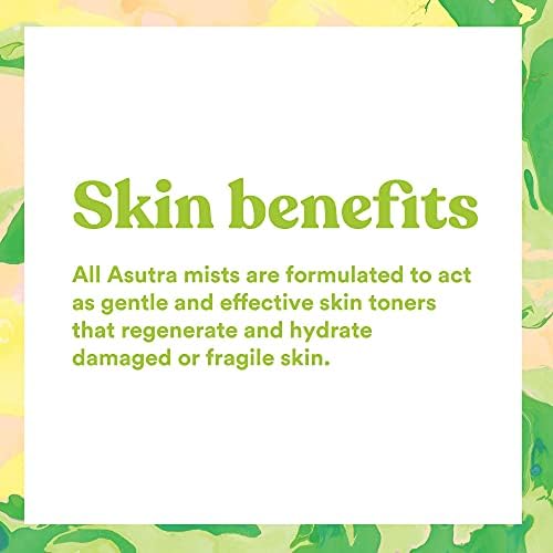 Mješavina esencijalnog ulja Asutra Lemongrass & Jasmine, sprej za višestruku uporabu aromaterapije, 4 FL OZ | za lice, tijelo, sobe,
