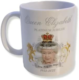 Kraljica Elizabeth Platinum Jubilee šalica samo autentična ako se otprema iz New Yorka ili Prime Collectible Memoribilia - Ograničeno
