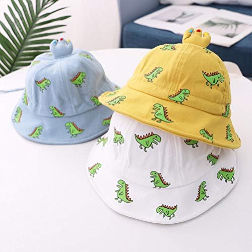 Kesyoo kreativni uzorak dinosaura sunce hat baby uv zaštita ljetni ribar šešir za djecu zaštitu od sunca kapica