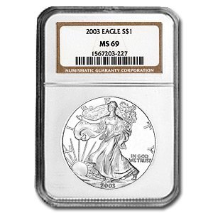 2003. Silver American Eagle