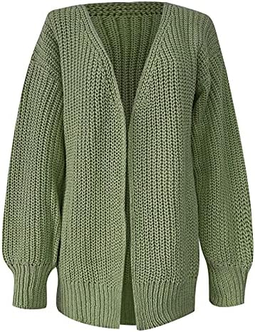 Prdecexlu koktel džemper dugih rukava žena zima otvoreni trendi džemperi bez ovratnika ruffle fit debeli čvrsti topli džemper