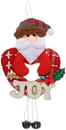 Smrznuto vijenac debeli božićni ukrasi božićno drvce Privjesak drveni znak Sriježnjak Snowman Bell privjesak božićno drvce ukrasi ukrasi