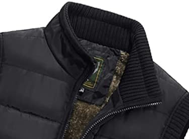 Muške jakne jakne za muškarce zakrpaju detalje o termalnom kaputu s puhačkim prslukom