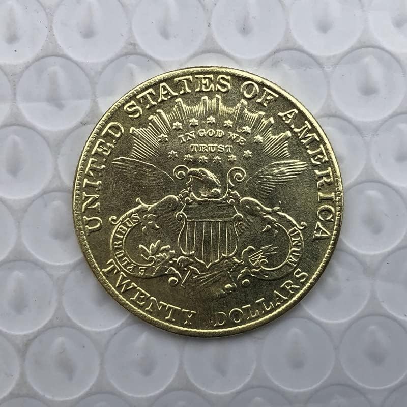 1903p Verzija American 20 Gold Coin mesing Antique Handraft Strani prigodni novčić 34 mm