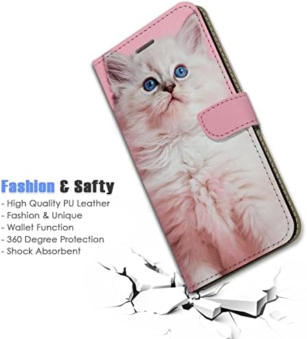 za Samsung S20, za Samsung Galaxy S20 4G 5G, Dizajnerska torbica-novčanik s gornjim poklopcem za telefon, A24614 Ragdoll Mačka Kitten