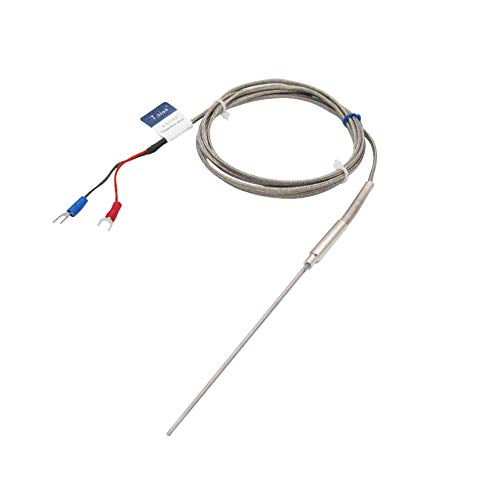 Termistorski temperaturni senzor tipa A. sonda Mjerni raspon od 0 do 600 A. regulator temperature, termoelement duljine 100 mm / 4,