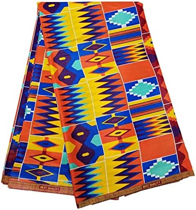 Afrička tkanina od voska pamuk Ankara tiskana voštana tkanina od 6 jardi jednodijelna tkanina Za večernju haljinu