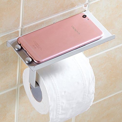 Držači za toaletni valjci, svemirski aluminijski držači toaletnog papira za toaletni papir loo držač kotrljanja pribor za kupaonicu