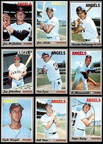 1970. Topps California Angels u blizini Team Set California Angels VG/EX Angels