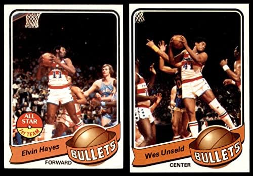 1979-80 Topps Washington Bullets Team Set Washington Bullets VG/EX+ meci