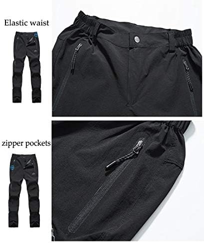 Rdruko ženske vanjske planinarske hlače lagane brze suhe vodene ribolovne hlače s džepovima
