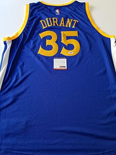Kevin Durant potpisao je Jersey PSA/DNA Golden State Warriors Autografirani