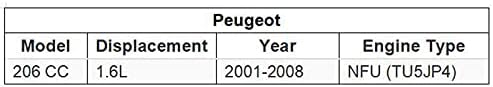 PIOLOSD 1444-PT AIR FILTER, prikladan za Peugeot 206 CC 1.6L 2001 2002 2003 2004 2004 2005 2006 2007 2008