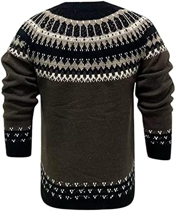 Džemperi za muškarce, muški džemper džemper s visokim vratom.