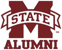 Mississippi State Bulldogs Alumni Clear Vinil Decal Card naljepnica kamiona MSU Bulldogs