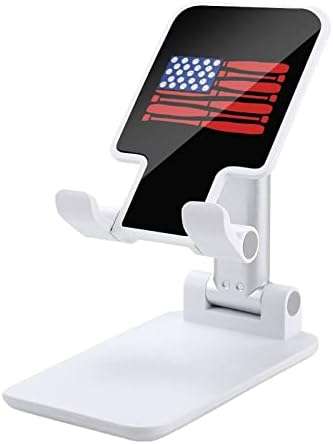 Američka zastava bejzbol sklopivi stalak za mobitel podesivi podesivi kut visina tableta stol