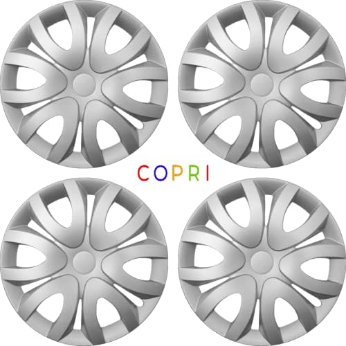 Copri set od poklopca od 4 kotača 15-inčni srebrni hubcap Snap-on odgovara Honda Fit Accord City Pilot Insight Jazz