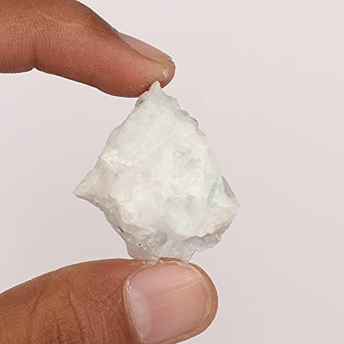 GemHub grubo labavo bijela duga duga kalcitni dragulj 77,50 karata certificirana čakre za iscjeljivanje kristala, energetski kamen,