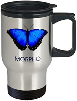 Leptir putnička šalica Kostarika šalica za kavu - tazas de mariposas de viaje morpho
