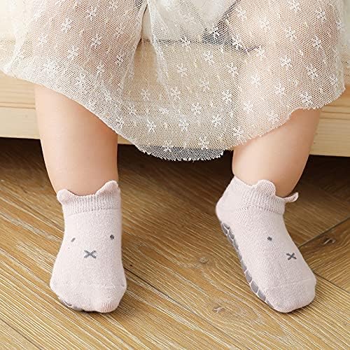 Qandsweat Baby Toddler ne klizave čarape Djevojke Slatke podne čarape 8-36 mjeseci