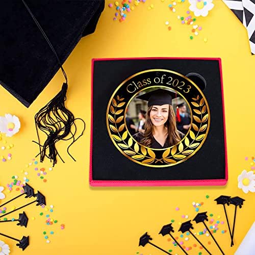 Personalizirani ukras za diplomiranje 2023,3 Ornament okvira slike za diplomiranje, klasa za odmor 2023 Pokloni za srednjoškolski fakultet