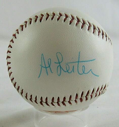 Al Leiter Steve George potpisao je Auto Autograph Baseball B119 - Autografirani bejzbols