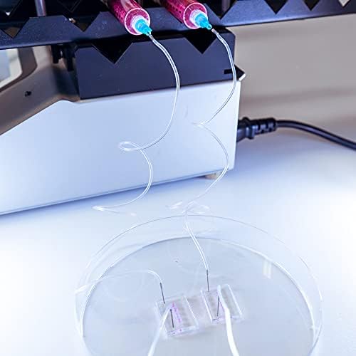 UxCell PTFE cijev cijev cijev cijev izolira 3D crijevo za pisač 2 mm id x 3 mm od x 9,2ft bijela