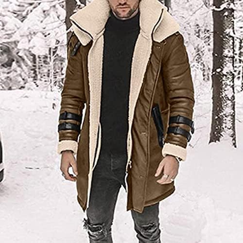 Jakna s kapuljačom za muškarce, ležerno radno odijelo dugih rukava jakna Osnovna parka muških zimskih kaputa