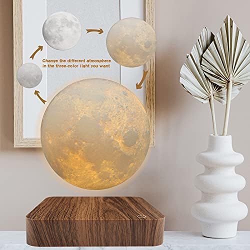 LEVITIRAJUĆA Mjesečeva svjetiljka, magnetska plutajuća Mjesečeva svjetiljka, rotirajuća Mjesečeva noćna svjetiljka s 3 načina rada