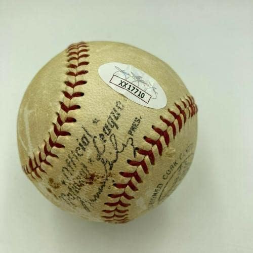 1950 -ih Roy Campanella pred nesreća Singl Potpisan NL bejzbol JSA CoA - Autografirani bejzbols
