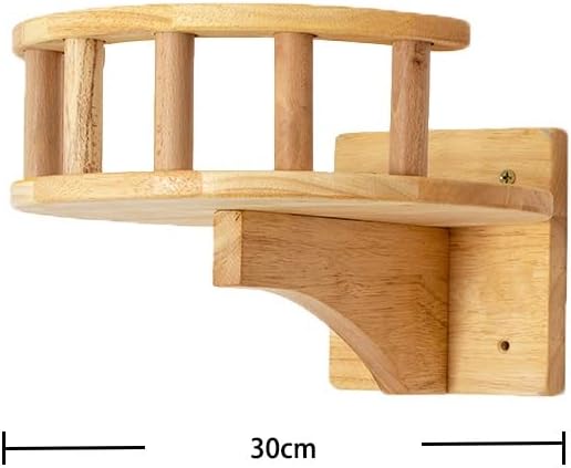 Namještaj za kućne ljubimce drveni okvir za penjanje mačje Zidne stepenice toranj od mačjeg drveta zidna viseća kućica za igračke za