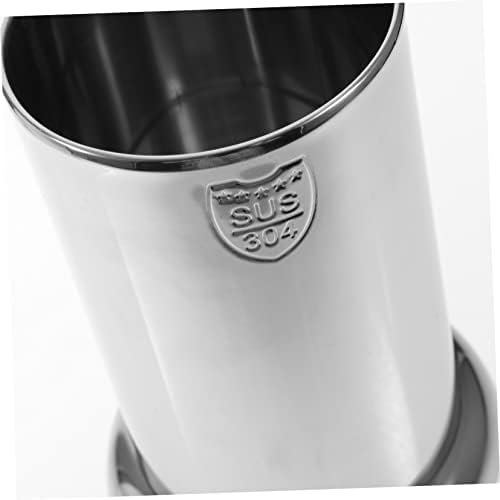 ; Uredski srebrni pribor sa štapićima od nehrđajućeg čelika za dom držač za šminku stolna kanta vilice četka slama dozator za pribor