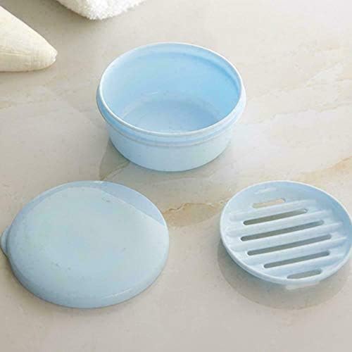 Qianbaobao prijenosni sloj za odvod sloj putovanja kutija za pranje sapuna s poklopcem brtve za propuštanje jela prijenosni sapunski